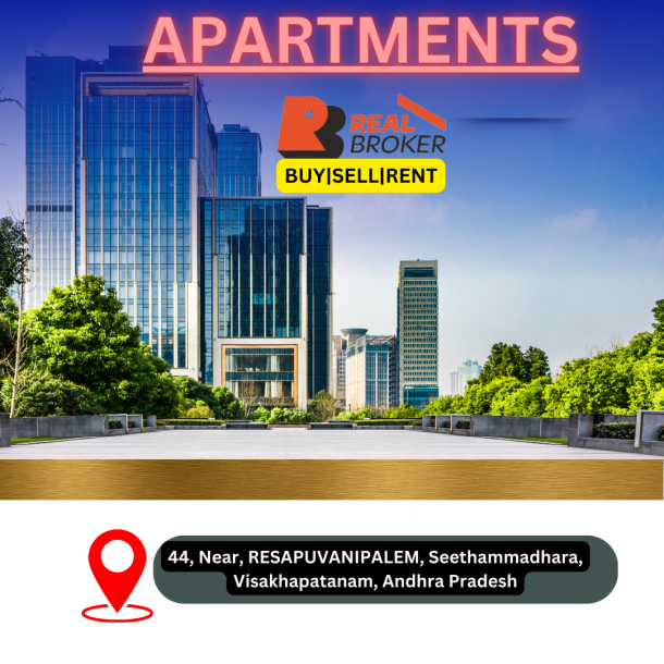 Exquisite 2BHK Flat for Sale in Resapuvanipalem, Seethammadhara, Vishakapatnam - Prime Location, Contemporary Living, Unbeatable Price at ₹6,000,000