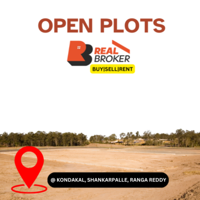 Exclusive Plots for Sale in the Serene Locale of Kondakal Shankar Palle, Rangareddy