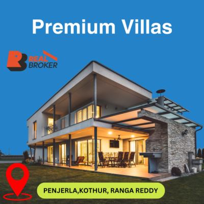 PVBR Soham Villas in Penjerla,Kothur,Rangareddy  Now Available for Sale at an Irresistible Price of 20000000.