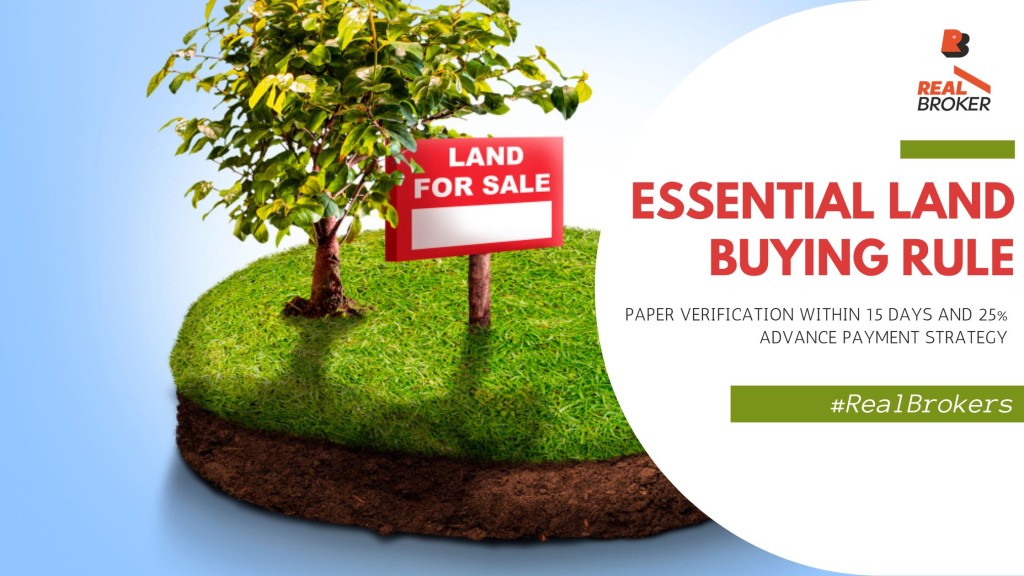 Essential Land Buying Rule